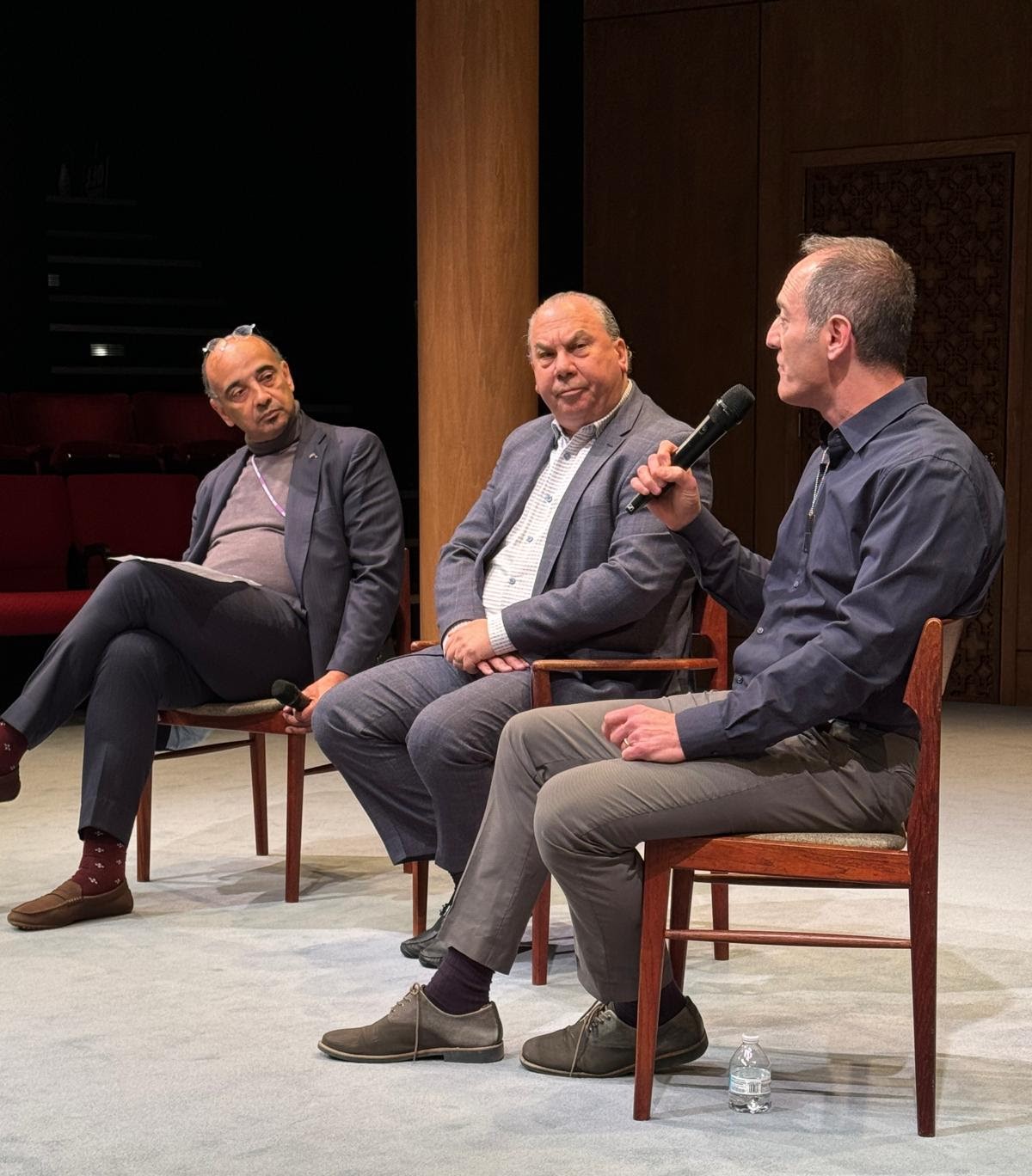 Public Theater Panel conversation photo